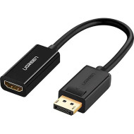 Адаптер UGREEN MM137 4K@30Hz DisplayPort - HDMI Black (40363)