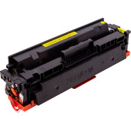 Тонер-картридж POWERPLANT для Canon Color imageCLASS MF741cdw Yellow з чіпом (PP-CRG-055HY)