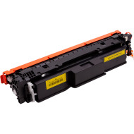 Тонер-картридж POWERPLANT для Canon i-SENSYS X C1333p Yellow з чіпом (PP-T12YL)