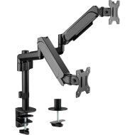 Крепление настольное для 2-х мониторов OFFICEPRO MA722B 17"-32" Black