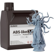 Фотополімерна смола для 3D принтера ELEGOO ABS-Like 3.0+, 2кг, Gray (50.103.0216)