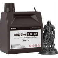 Фотополімерна смола для 3D принтера ELEGOO ABS-Like 3.0 Pro, 2кг, Black (50.103.0234)