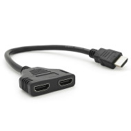 Спліттер VOLTRONIC HDMI - 2HDMI 0.3м Black