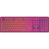 Клавиатура беспроводная CANYON Fortnax GKW-2 Pink (CND-SKBW2)