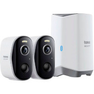 IP-камера BASEUS Security N1 Plus Outdoor Camera 2K 2-Cam Kit EU