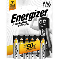 Батарейка ENERGIZER Alkaline Power AAA 6шт/уп (6443159)