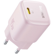 Зарядний пристрій BASEUS PicoGo GaN Fast Charger 1C 45W Pink (P10176800413-00)