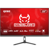 Монітор 24.5" QUBE Overlord G25F240