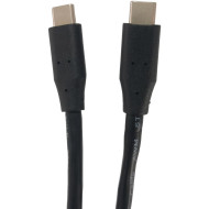 Кабель KINGDA USB 2.0 Type-C M/M, 60W, 1.8м Black (KD-UCUC3002-1.8M)
