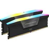 Модуль памяти CORSAIR Vengeance RGB DDR5 6800MHz 32GB Kit 2x16GB Black (CMH32GX5M2B6800C40)