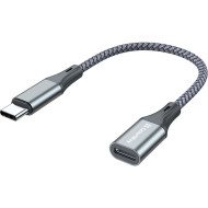 Адаптер COLORWAY USB-C to Lightning 0.175м Gray (CW-AD-CL)