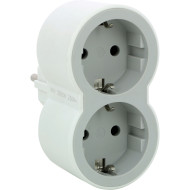 Сетевой разветвитель LEGRAND Standard 2x2K+3 White, 2 розетки (694516)