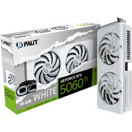 Відеокарта PALIT GeForce RTX 5060 Ti White OC 16GB GDDR7 (NE7506TU19T1-GB2061M)