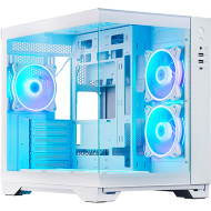 Корпус CHIEFTEC Visio GM-30W-TG-OP White