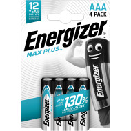 Батарейка ENERGIZER Max Plus AAA 4шт/уп (E303320600)