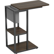 Приставной стол OFFICEPRO SD175DW Dark Wood/Black