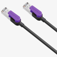 Патч-корд CABLETIME SSTP Cat.8 CU 0.5м Black (CN80E)