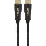 Кабель оптичний (AOC) CABLEXPERT Premium Series 4K HDMI v2.0 40м Black (CCBP-HDMI-AOC-40M)