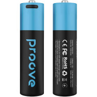 Аккумулятор PROOVE Compact Energy AA 2400mAh, USB-C зарядка 2шт/уп
