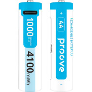 Аккумулятор PROOVE Compact Energy Pro 4100mWh AA 2700mAh, USB-C зарядка 2шт/уп