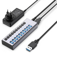 USB-хаб с выключателями ACASIS HB1602A USB-A to 10xUSB-A3.0