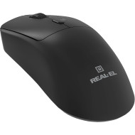 Мышь REAL-EL RM-317 Wireless Black (EL123200052)