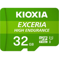 Карта пам'яті KIOXIA (Toshiba) microSDHC Exceria High Endurance 32GB UHS-I V10 A1 Class 10 (LMHE1G032GG2)