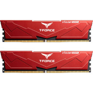 Модуль пам'яті TEAM T-Force Vulcan DDR5 6000MHz 32GB Kit 2x16GB Red (FLRD532G6000HC30DC01)