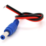 Роз'єм живлення VOLTRONIC DC(M) 5.5*2.1мм 25см Black/Red (YT-DC-M-30/3835)