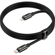 Кабель HOCO U143 Joy Type-C to Lightning 1.2м Black