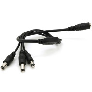 Розгалужувач живлення VOLTRONIC DC-F to 3xDC-M (5.5x2.5мм) 40см (YT-DC-F=>3XDC-M-40/32075)