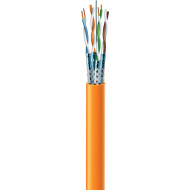 Кабель сетевой ЗЗКМ S/FTP Cat.6a LSZH 4x2x0.57 CU Orange 500м (70910361)