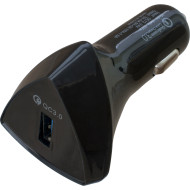 Автомобильное зарядное устройство PATRON Quick Charge 3.0 1xUSB Black