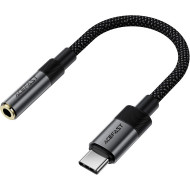Адаптер ACEFAST J12 USB-C - 3,5 мм USB-C to 3.5mm Black
