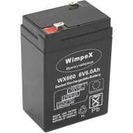 Аккумуляторная батарея WIMPEX WX660 (6В, 6Ач)