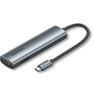 Порт-репликатор VENTION 5-in-1 USB-C to HDMI/USB3.0/USB2.0/USB-C2.0/PD (TGLHB)
