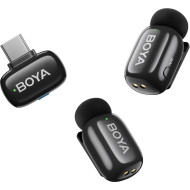 Бездротовий петличний мікрофон BOYA Mini-23 Tiniest Wireless Microphone Type-C Black