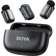 Бездротовий петличний мікрофон BOYA Mini-18 Tiniest Wireless Microphone 3.5mm TRS Black