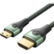 Кабель VENTION 8K 60Hz HDMI - Mini-HDMI v2.1 1м Green (AGJGF)