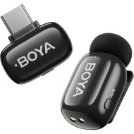 Бездротовий петличний мікрофон BOYA Mini-16 Tiniest Wireless Microphone Type-C Black