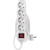 Сетевой фильтр EMOS P1421 White, 4 розетки, 1.4м