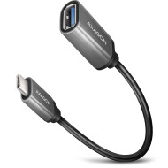 Кабель AXAGON USB-CM to USB-AF 3.2 Gen 1 0.2м