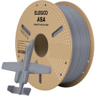 Пластик (філамент) для 3D принтера ELEGOO ASA 1.75mm, 1кг, Gray (50.203.0738)