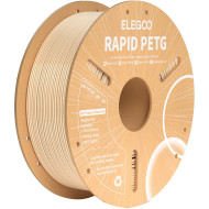 Пластик (філамент) для 3D принтера ELEGOO Rapid PETG 1.75mm, 1кг, Beige (50.203.0311)