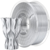 Пластик (філамент) для 3D принтера ELEGOO Silk PLA 1.75mm, 1кг, Silk Silver (50.203.0692)