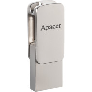 Флешка 64GB APACER AH181 USB 3.2 Type-C/USB-A (AP64GAH181S-1)