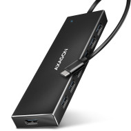 USB-хаб AXAGON 7-Port SuperSpeed USB-C Flat Hub