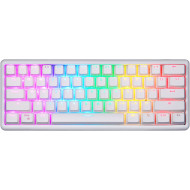 Клавиатура беспроводная MOTOSPEED SK66 Gateron Red Switch White (MTSK66WMR)