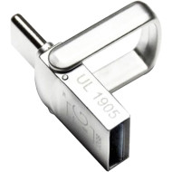 Флешка 32GB T&G 104 Metal Series USB 3.0 Type-C Silver (TG104TC-32G3)