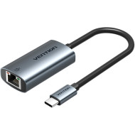 Адаптер VENTION USB Type-C - Ethernet RJ45 1000Mb Gray (CFPHB)